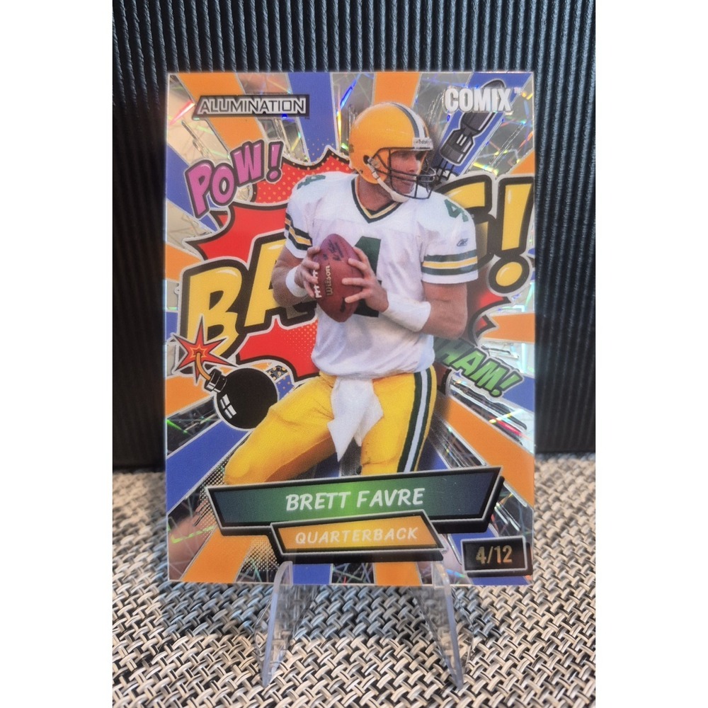 2024 Wild Card Alumination Comix Brett Favre #AC-BF Bang Lazer /12
